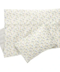 Sauthon Housse De Couette 100x135cm En Coton Vert Tilleul