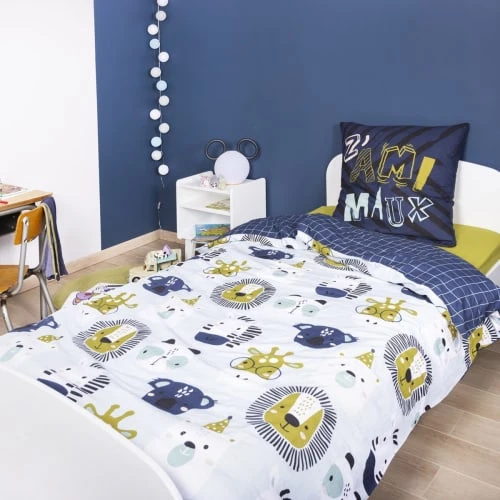 Actome Housse De Couette 140x200 + 1 Taie Coton 1 Actome Housse De Couette 140x200 + 1 Taie Coton