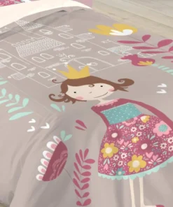 Lovely Casa Housse De Couette 140x200 + 1 Taie Coton -Bloom-boutique housse de couette 140x200 1 taie coton 5