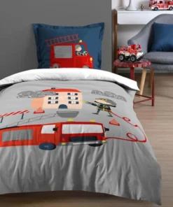 Lovely Casa Housse De Couette 140x200 + 1 Taie Coton