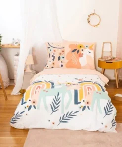 COTE DECO Housse De Couette 140x200 + Taie