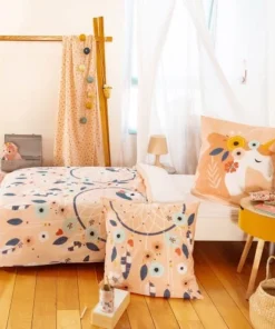 COTE DECO Housse De Couette 140x200 + Taie -Bloom-boutique housse de couette 140x200 taie 5