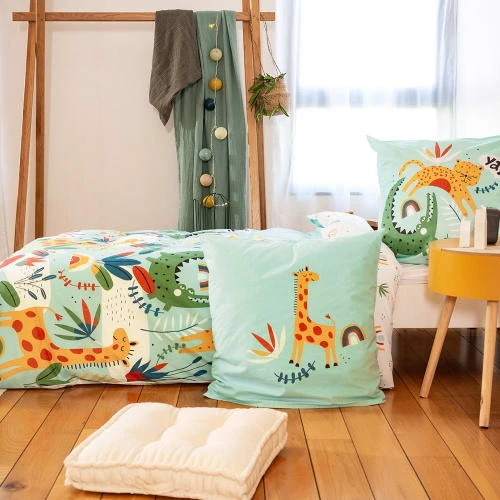 COTE DECO Housse De Couette 140x200 + Taie Coton 3 COTE DECO Housse De Couette 140x200 + Taie Coton – Image 3