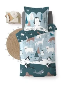 Douceur D'Intérieur Housse De Couette 140x200 + Taie Coton -Bloom-boutique housse de couette 140x200 taie coton 15