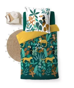 Douceur D'Intérieur Housse De Couette 140x200 + Taie Coton -Bloom-boutique housse de couette 140x200 taie coton 2