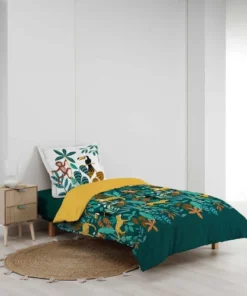 Douceur D'Intérieur Housse De Couette 140x200 + Taie Coton -Bloom-boutique housse de couette 140x200 taie coton 3