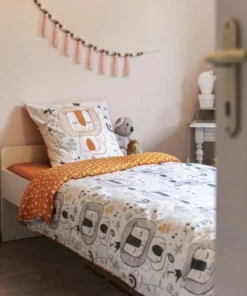 Actome Housse De Couette 140x200cm + 1 Taie Coton 7 Actome Housse De Couette 140x200cm + 1 Taie Coton -Bloom-boutique housse de couette 140x200cm 1 taie coton 6