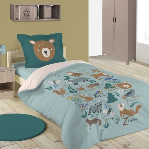 Home Maison Housse De Couette 140x200cm + 1 Taie Coton 1 Home Maison Housse De Couette 140x200cm + 1 Taie Coton