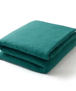 Cocoeko Housse De Couette Bébé Vert Sapin (100x140cm)