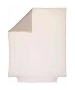 P'tit Basile Housse De Couette Bicolore 100% Coton Bio 120x150 Gris Perle Et Rose P -Bloom-boutique housse de couette bicolore 100 coton bio 120x150 ecru et taupe 1