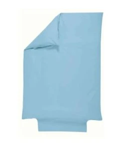 P'tit Basile Housse De Couette Coton Bio 80x120 Blanc -Bloom-boutique housse de couette coton bio 80x120 bleu ciel 3