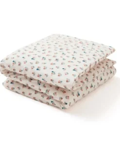 Cocoeko Housse De Couette Coton Bio Poires D'automne (140x200 Cm)