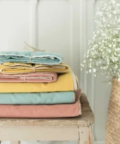 Cocoeko Housse De Couette Coton Lavé Moutarde 8 Cocoeko Housse De Couette Coton Lavé Moutarde -Bloom-boutique housse de couette coton lave moutarde 2