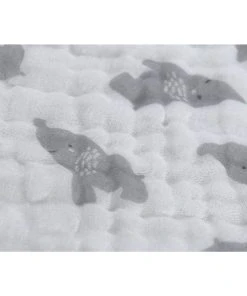 Noukie's Housse De Couette En Coton Bio Eléphant Gris (100 X 140 Cm) -Bloom-boutique housse de couette en coton bio elephant gris 100 x 140 cm 3