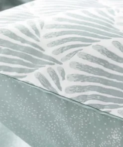 Essix Housse De Couette En Coton Vert D'Eau 140x200 -Bloom-boutique housse de couette en coton vert d eau 140x200 3