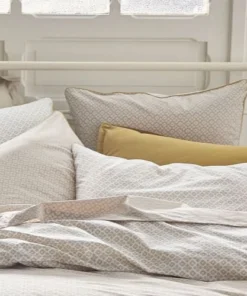 Essix Housse De Couette En Percale De Coton Beige 140x200 -Bloom-boutique housse de couette en percale de coton beige 140x200 3