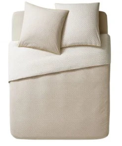 Essix Housse De Couette En Percale De Coton Beige 140x200 -Bloom-boutique housse de couette en percale de coton beige 140x200 4