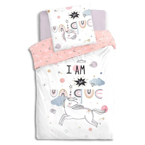 Decoratie Housse De Couette Enfant 140x200 + Taie 2 Decoratie Housse De Couette Enfant 140x200 + Taie – Image 2