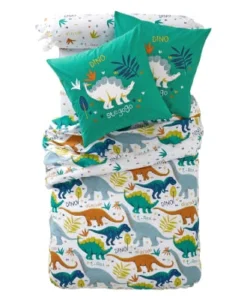 Becquet Housse De Couette Enfant Réversible 200x200 Multicolore En Coton