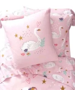 Becquet Housse De Couette Enfant Réversible 200x200 Rose En Coton 5 Becquet Housse De Couette Enfant Réversible 200x200 Rose En Coton -Bloom-boutique housse de couette enfant reversible 200x200 rose en coton 6