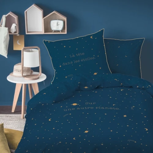 MATT & ROSE Housse De Couette Et Taie D'oreiller En Coton 140x200 Cm 1 MATT & ROSE Housse De Couette Et Taie D'oreiller En Coton 140x200 Cm