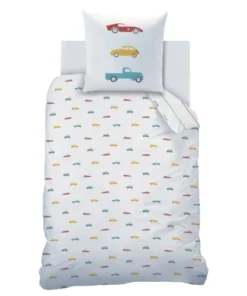 MATT & ROSE Housse De Couette Et Taie D'oreiller En Coton 140x200 Cm -Bloom-boutique housse de couette et taie d oreiller en coton 140x200 cm 2