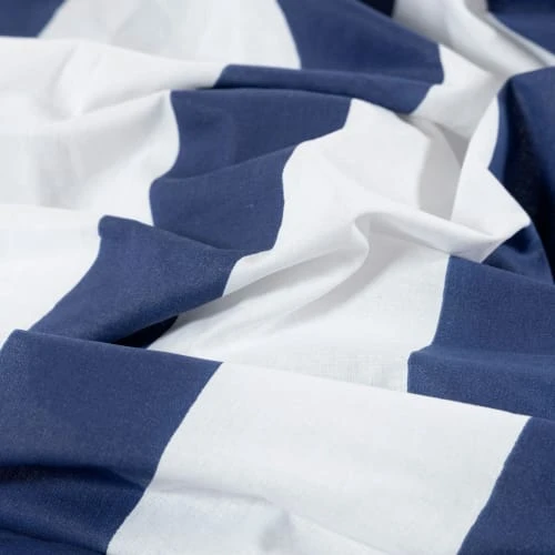 Carré Blanc Housse De Couette Réversible Coton Biologique 5 Carré Blanc Housse De Couette Réversible Coton Biologique – Image 5