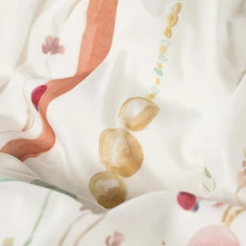 Carré Blanc Housse De Couette Réversible Pur Coton Biologique Attrape Rêve 6 Carré Blanc Housse De Couette Réversible Pur Coton Biologique Attrape Rêve – Image 6