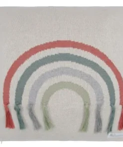 Kindsgut Housse De Coussin Bébé Arc-en-ciel En Coton Multicolore