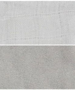 KINOUSSES Lingettes Lavables Bébé Bleu Coton