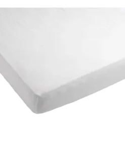 Sauthon Original Lot 2 Drap Housse Lit évolutif 140x70cm En Coton Blanc