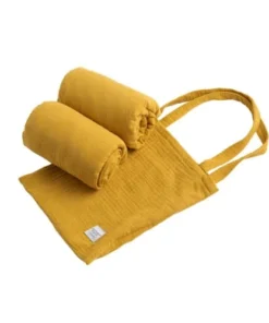 Sauthon Original Lot 2 Draps Housse Lit évolutif 140x70cm En Coton Jaune