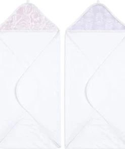 Aden + Anais Lot De 2 Capes De Bain En Coton Damsel (76 X 76 Cm)