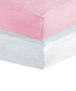 KINOUSSES Lot De 2 Draps Housse Bébé 40 X 80 Cm Rose -Bloom-boutique lot de 2 draps housse bebe 40 x 80 cm rose 3
