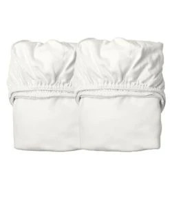 Leander Lot De 2 Draps Housse Berceau