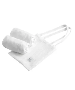 Sauthon Original Lot De 2 Draps Housse Ovales 90x50cm En Coton Blanc