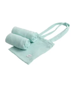 Sauthon Original Lot De 2 Draps Housse Ovales 90x50cm En Coton Bleu Ciel