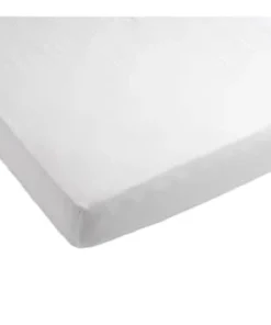 Sauthon Original Lot De 2 Draps Housse Rectangle 90x50cm En Coton Blanc -Bloom-boutique lot de 2 draps housse rectangle 90x50cm en coton blanc original 3