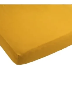 Sauthon Original Lot De 2 Draps Housse Rectangle 90x50cm En Coton Bleu Ciel -Bloom-boutique lot de 2 draps housse rectangle 90x50cm en coton jaune original