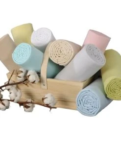 P'tit Basile Lot De 2 Draps Housses Coton Bio Pour Berceau Et Couffin Ovale 40x80 B -Bloom-boutique lot de 2 draps housses coton bio pour berceau et couffin ovale 40x80 b 2