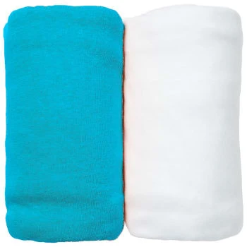 Eveil Et Nature Lot De 2 Draps Housses Jersey 60x120 Cm Coton Bio Blanc/Taupe 5 Eveil Et Nature Lot De 2 Draps Housses Jersey 60x120 Cm Coton Bio Blanc/Taupe – Image 5