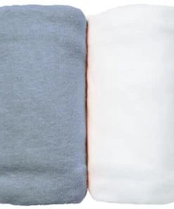 Eveil Et Nature Lot De 2 Draps Housses Jersey 70x140 Cm Coton Bio Blanc/ Aqua 10 Eveil Et Nature Lot De 2 Draps Housses Jersey 70x140 Cm Coton Bio Blanc/ Aqua -Bloom-boutique lot de 2 draps housses jersey 70x140 cm coton bio blanc ocean gamme bio unis