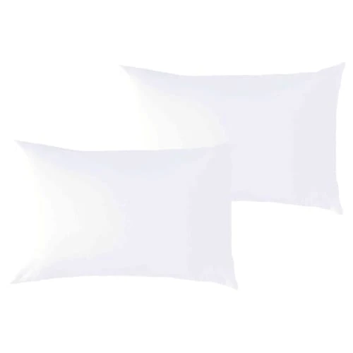 P'tit Basile Lot De 2 Taies D'oreiller Coton Bio Blanc 40x60 1 P'tit Basile Lot De 2 Taies D'oreiller Coton Bio Blanc 40x60
