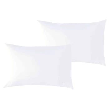 P'tit Basile Lot De 2 Taies D'oreiller Coton Bio Blanc 40x60 5 P'tit Basile Lot De 2 Taies D'oreiller Coton Bio Blanc 40x60 – Image 5
