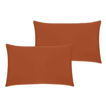 P'tit Basile Lot De 2 Taies D'oreiller Coton Bio Or 40x60 3 P'tit Basile Lot De 2 Taies D'oreiller Coton Bio Or 40x60 – Image 3