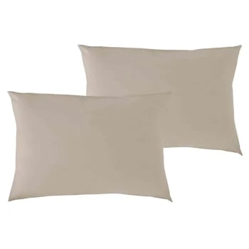 P'tit Basile Lot De 2 Taies D'oreiller Coton Bio Or 40x60 2 P'tit Basile Lot De 2 Taies D'oreiller Coton Bio Or 40x60 – Image 2