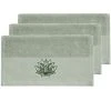 Sensei Maison Lot De Serviettes Invité Sauge 30x50 Cm