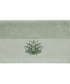 Sensei Maison Lot De Serviettes Invité Sauge 30x50 Cm -Bloom-boutique lot de serviettes invite sauge 30x50 cm 3