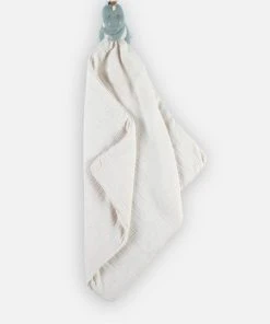 Noukie's Ma Première Couverture Stegi En Mousseline, Beige/eucalyptus -Bloom-boutique ma premiere couverture stegi en mousseline beige eucalyptus 4