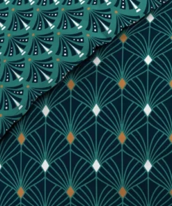 Douceur D'Intérieur Parure De Couette 100% Coton 57 Fils Imprimée 140x200 1 Taie -Bloom-boutique parure de couette 100 coton 57 fils imprimee 140x200 1 taie 2